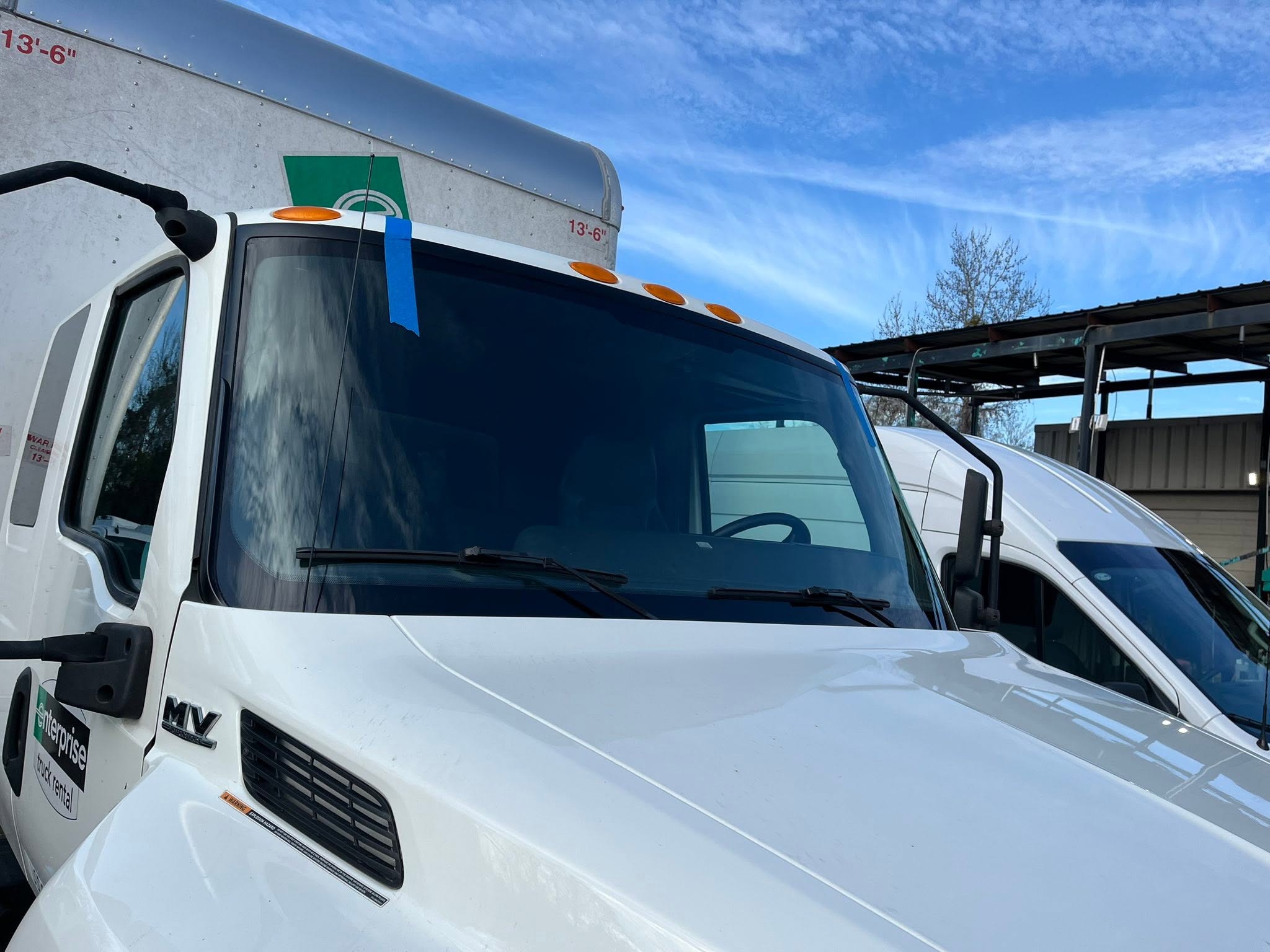 Auto glass shop service bay in Lake City, SC